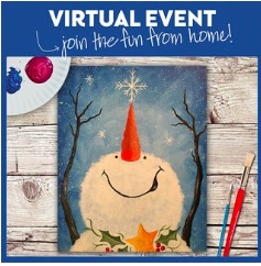 VIRTUAL EVENT! PAINT AT HOME!